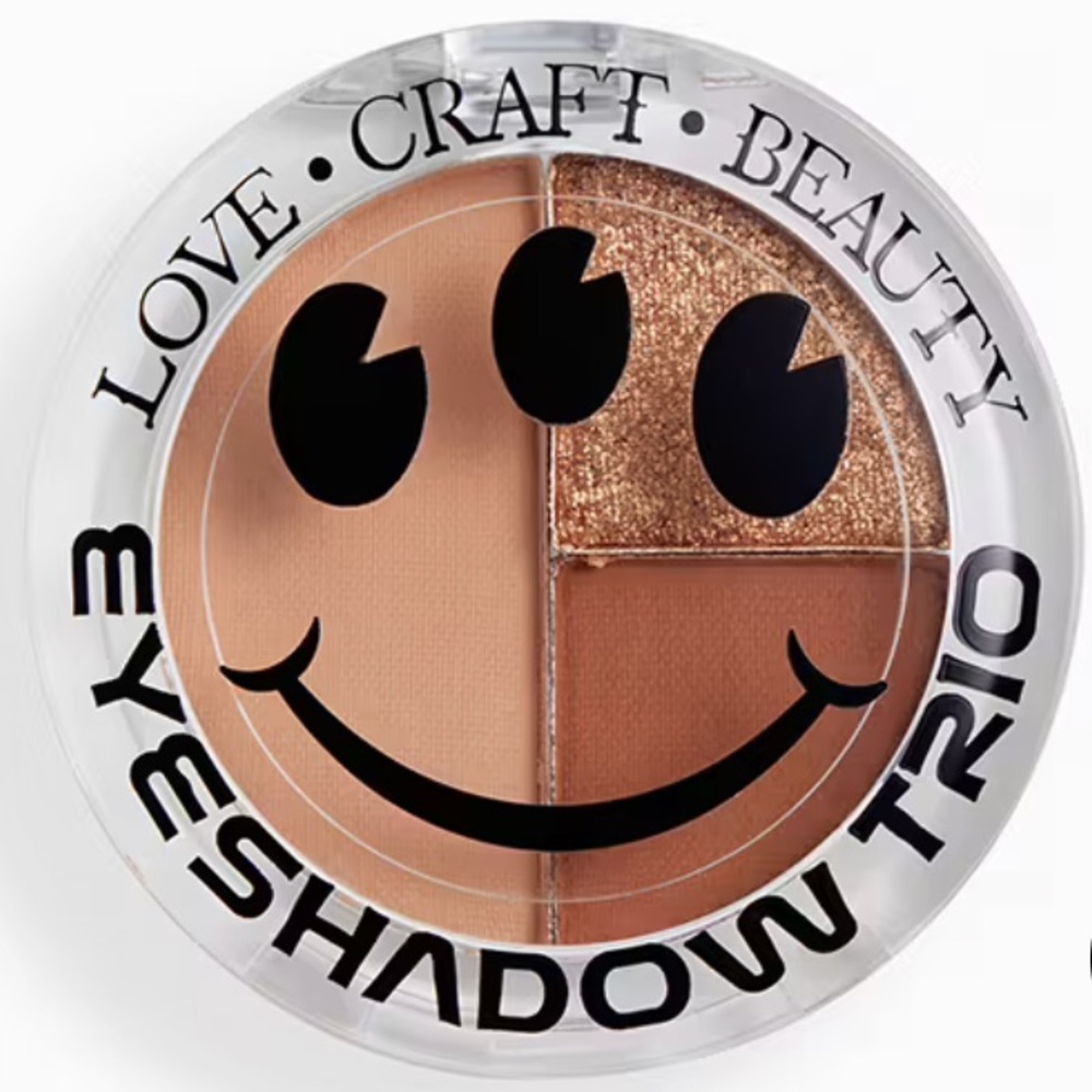 LoveCraft Beauty Eyeshadow Trio in Muted Techno